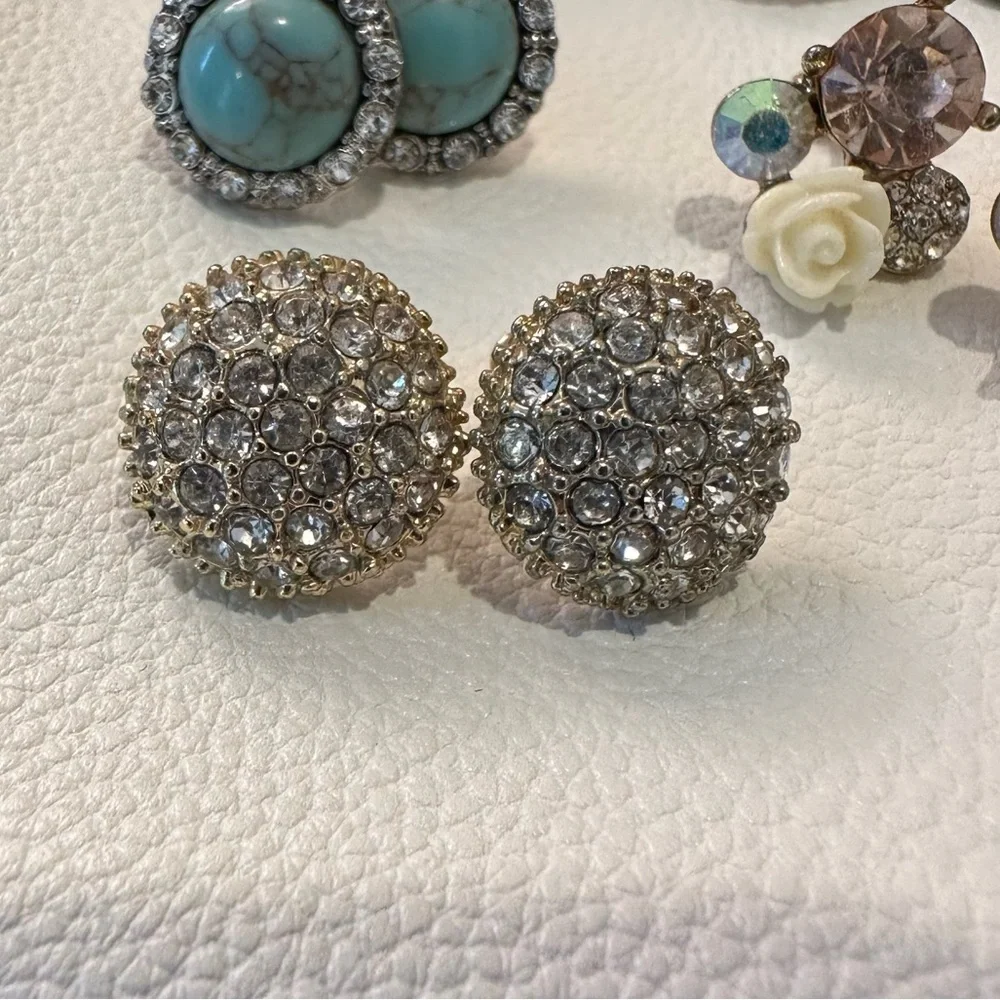Statement Stud Earrings (5 pairs)